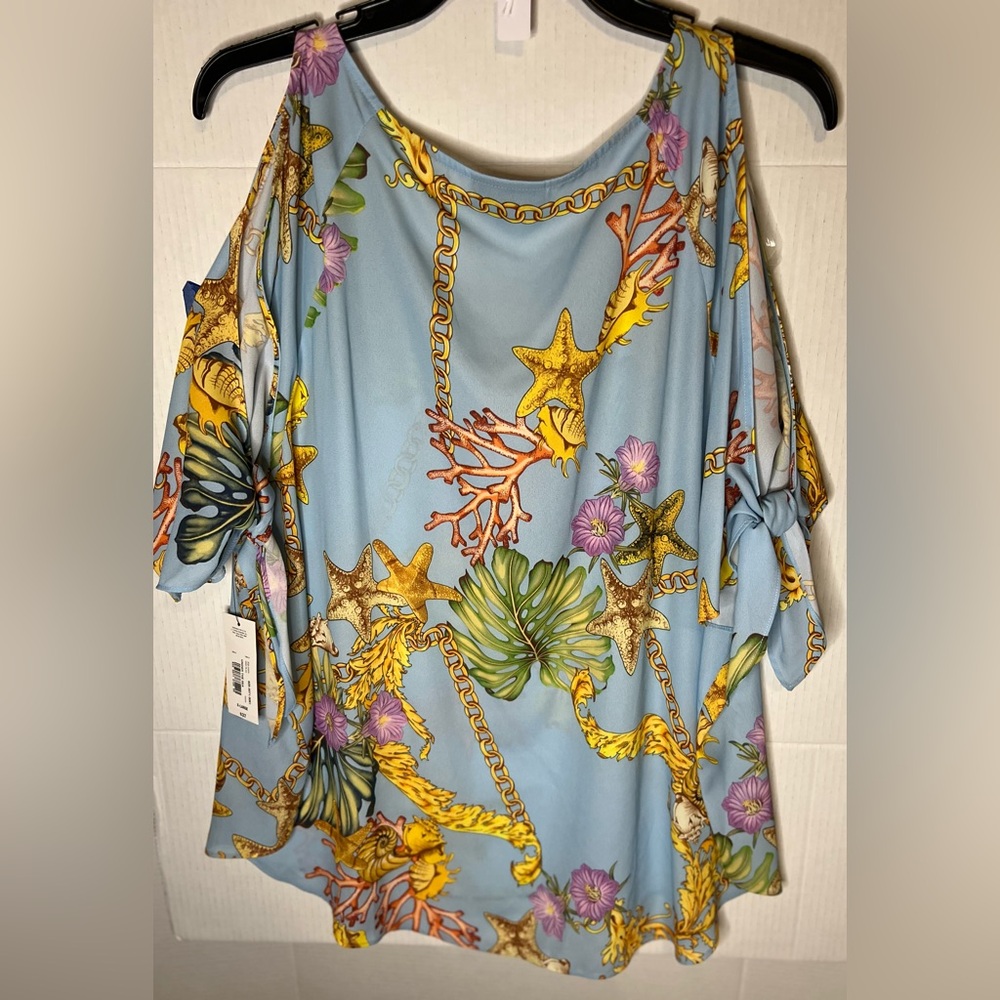 Open Shoulder Sea Front Summer V Neck
